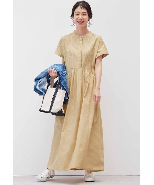 Live in comfort(リブインコンフォート)の「リブ イン コンフォート 栞里ちゃんとつくった 大人のドラマティックワンピース(ワンピース・レディース・ブラック/ベージュ/ホワイト・LL/MP/M/3L/L/4L/S)」の15枚目の写真