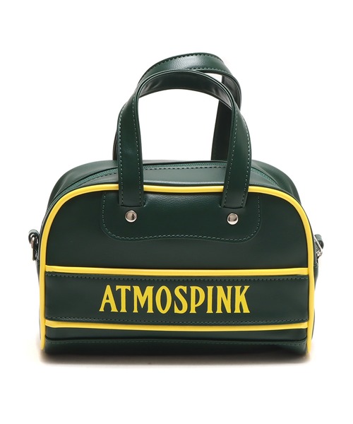 atmos pink（アトモスピンク）の「MLB × armos pink MINI BOSTON BAG  / エムエルビーミニ ボストンバッグ  【SP】（ボストンバッグ・レディース・グリーン/ホワイト系その他/ホワイト/ネイビー・FREE）」の19枚目の写真