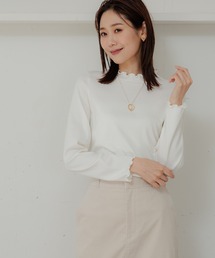 GLOBAL WORK | Beauteeハイネックリブ/906251(Tシャツ/カットソー)