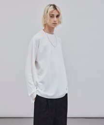 tk.TAKEO KIKUCHI | ネックレス付きクルーネックロンT(Tシャツ/カットソー)