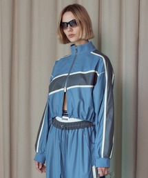 PRANK PROJECT | 【23AUTUMN先行予約商品】フェイクレザートラックブルゾン / Synthetic Leather Track Blouson(ブルゾン)