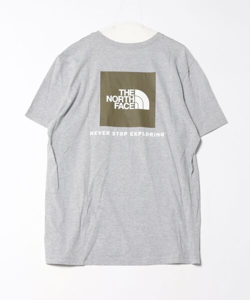 【THE NORTH FACE】バックプリント グラフィック Tシャツ グレー THE NORTH FACE ノースフェイス Tシャツ EXPEDITION S/S R/TEE