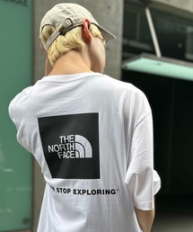 【THE NORTH FACE】バックプリントTシャツ COTTON NSE BOX LOGO S/S R/TEE