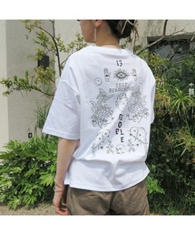tone | 【kocea】TATOO GRAPHIC TEE (ワイドシルエット)  (MA)(Tシャツ/カットソー)