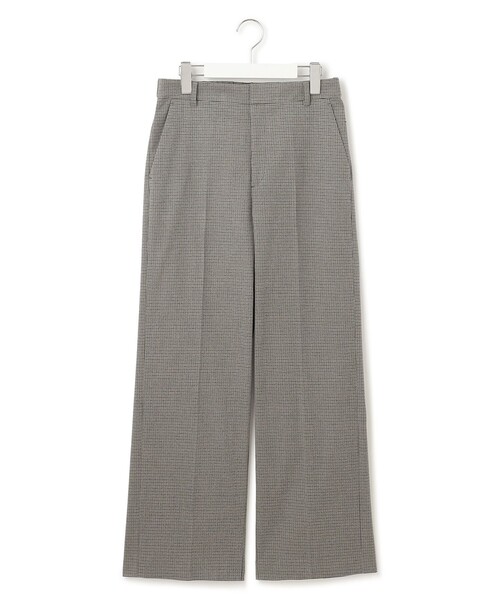 23区(ニジュウサンク)の「【洗える】チェックストレッチ ワイドパンツ(その他パンツ・レディース・ダークブラウン系3/ブラック系3・40/36/42/38)」の13枚目の写真