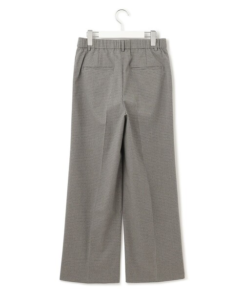 23区(ニジュウサンク)の「【洗える】チェックストレッチ ワイドパンツ(その他パンツ・レディース・ダークブラウン系3/ブラック系3・40/36/42/38)」の14枚目の写真