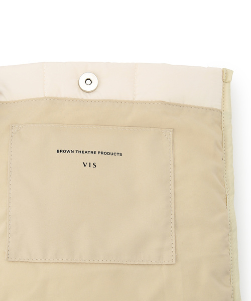 VIS（ビス）の「【BROWN THEATRE PRODUCTSコラボ】パフィーキルティングショルダーバッグ（ショルダーバッグ・レディース・キナリ/ピンク系その他2/ブラック/ブラウン・FREE）」の14枚目の写真