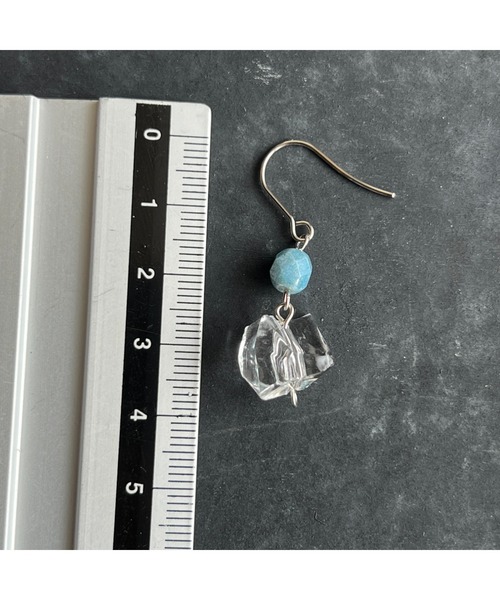 ポメころび様ラスト！ブルーオブシディアン ピアス ポメころび様ラスト！ブルーオブシディアン ピアス - メルカリ