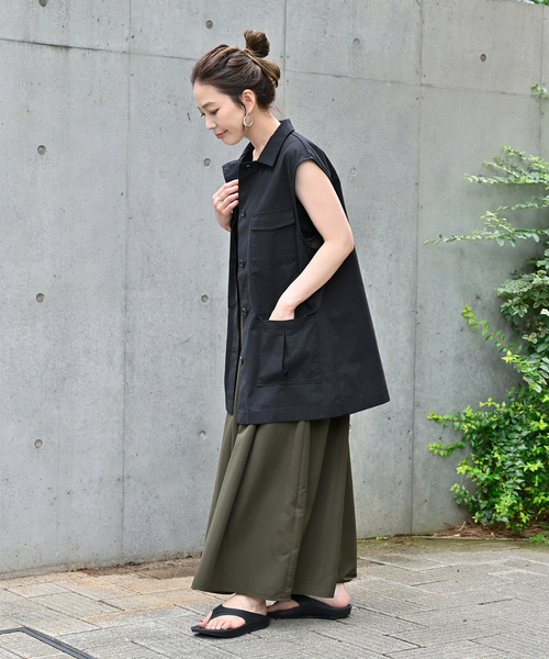 B.C STOCK（ベーセーストック）の「ドット無地プリントキャミ