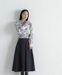 NATURAL BEAUTY BASIC | ◇ボックスタックフレアスカート(スカート)