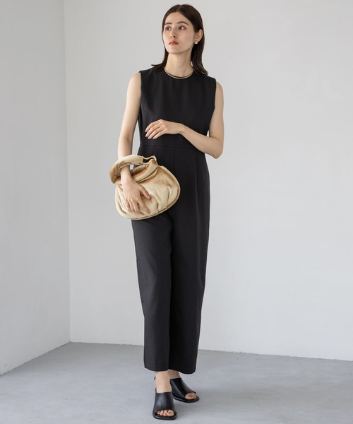 LEPSIM（レプシィム）の「【LE VERNIS／ル・ベルニ】ベロアミニバッグ　971659（ハンドバッグ・レディース・ベージュ/ブルーグレー/ブラウン/ブラック・ONE SIZE）」の9枚目の写真