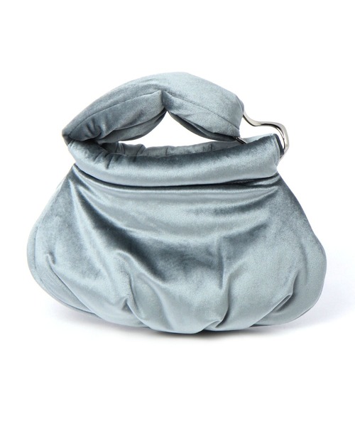 LEPSIM（レプシィム）の「【LE VERNIS／ル・ベルニ】ベロアミニバッグ　971659（ハンドバッグ・レディース・ベージュ/ブルーグレー/ブラウン/ブラック・ONE SIZE）」の12枚目の写真