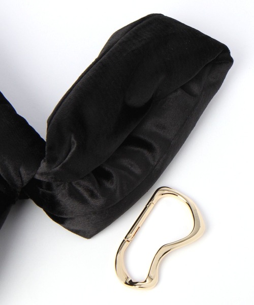 LEPSIM（レプシィム）の「【LE VERNIS／ル・ベルニ】ベロアミニバッグ　971659（ハンドバッグ・レディース・ベージュ/ブルーグレー/ブラウン/ブラック・ONE SIZE）」の15枚目の写真