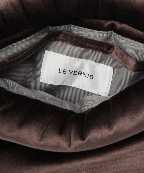 LEPSIM（レプシィム）の「【LE VERNIS／ル・ベルニ】ベロアミニバッグ　971659（ハンドバッグ・レディース・ベージュ/ブルーグレー/ブラウン/ブラック・ONE SIZE）」の17枚目の写真