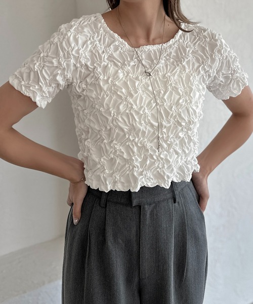 8/31まで限定SALE⭐︎Gypsohila⭐︎シュクレジレ⭐︎⭐︎美品 スフィアー シアー ビッグ シュシュ（シュシュ）｜GOLDY（ゴールディ