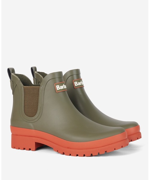 Barbour バブアー　サイドゴア ショートレインブーツ UK:6 Barbour 長靴 レインブーツ Nimbus サイドゴア ショート レイン