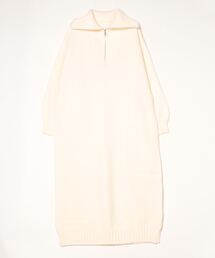 Per sist ence | アルパカタッチハーフジップワンピース(ワンピース)