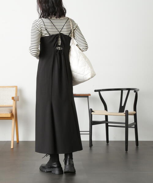 FREE'S MART（フリーズマート）の「マーメイドキャミワンピース（ワンピース・レディース・ブラック/ブラウン・SMALL/MEDIUM）」の18枚目の写真