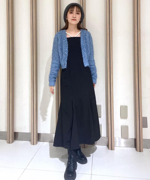 FREE'S MART（フリーズマート）の「マーメイドキャミワンピース（ワンピース・レディース・ブラック/ブラウン・SMALL/MEDIUM）」の20枚目の写真