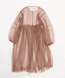 Settimissimo | チュール シアー ロングワンピース(ワンピース)