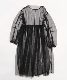 Settimissimo | チュール シアー ロングワンピース(ワンピース)