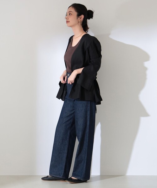 Demi-Luxe BEAMS（デミルクス ビームス）の「シンプルリネンジャケット