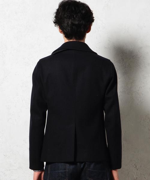 green label relaxing（グリーンレーベルリラクシング）の「【WEB限定】 ★★MELTON SHORT Pコート（ピーコート・メンズ・ブラック/グレー/ネイビー・X-LARGE/SMALL/LARGE/MEDIUM）」の16枚目の写真