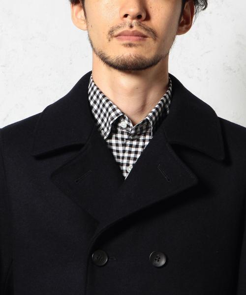 green label relaxing（グリーンレーベルリラクシング）の「【WEB限定】 ★★MELTON SHORT Pコート（ピーコート・メンズ・ブラック/グレー/ネイビー・X-LARGE/SMALL/LARGE/MEDIUM）」の20枚目の写真