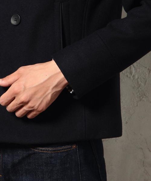 green label relaxing（グリーンレーベルリラクシング）の「【WEB限定】 ★★MELTON SHORT Pコート（ピーコート・メンズ・ブラック/グレー/ネイビー・X-LARGE/SMALL/LARGE/MEDIUM）」の21枚目の写真