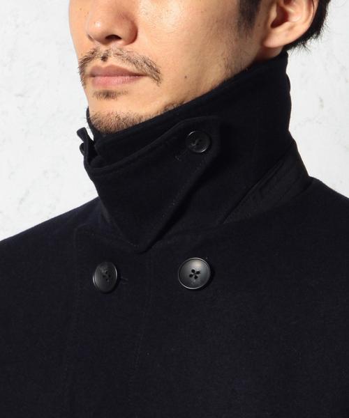 green label relaxing（グリーンレーベルリラクシング）の「【WEB限定】 ★★MELTON SHORT Pコート（ピーコート・メンズ・ブラック/グレー/ネイビー・X-LARGE/SMALL/LARGE/MEDIUM）」の12枚目の写真