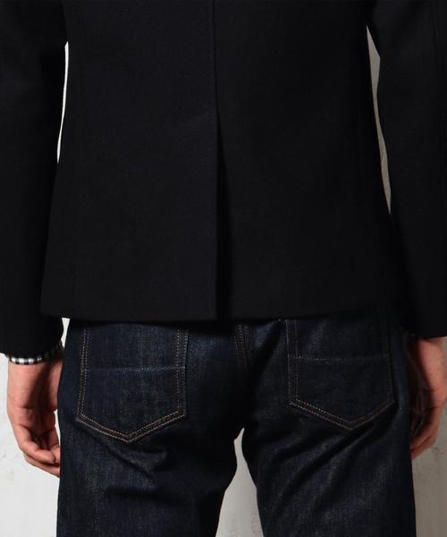 green label relaxing（グリーンレーベルリラクシング）の「【WEB限定】 ★★MELTON SHORT Pコート（ピーコート・メンズ・ブラック/グレー/ネイビー・X-LARGE/SMALL/LARGE/MEDIUM）」の14枚目の写真