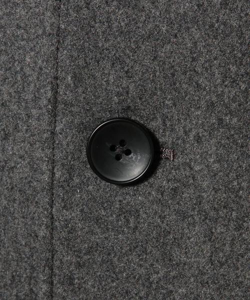 green label relaxing（グリーンレーベルリラクシング）の「【WEB限定】 ★★MELTON SHORT Pコート（ピーコート・メンズ・ブラック/グレー/ネイビー・X-LARGE/SMALL/LARGE/MEDIUM）」の8枚目の写真