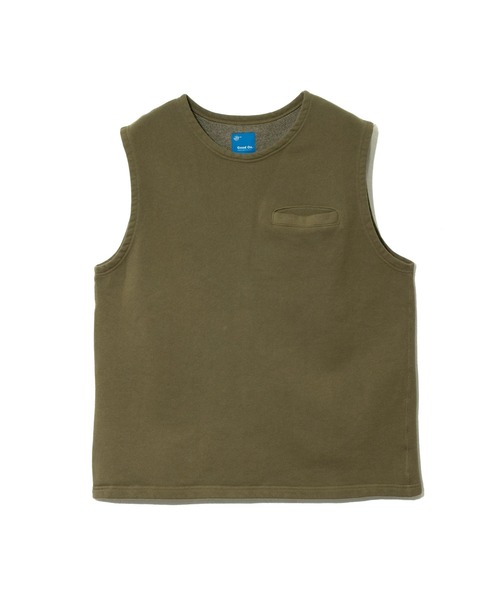 Good On/グッドオン　FLEECE CREW VEST -KOUDENSHI-