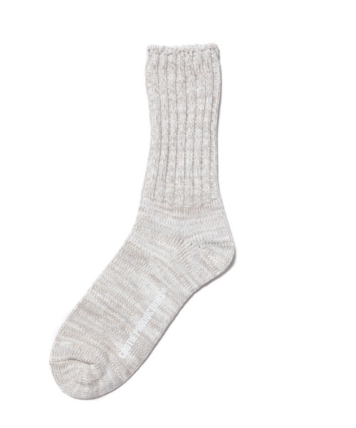 COOTIE PRODUCTIONS（クーティープロダクションズ）の「Raza Lowgauge Socks（ソックス/靴下・メンズ・ホワイト系その他/ブラック系その他・FREE）」の2枚目の写真