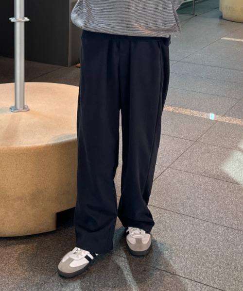 BROKEN BASE（ブロークンベース）の「ウールライク起毛パンツ（その他パンツ・メンズ・ブラウン/グレー・LARGE/MEDIUM）」の2枚目の写真