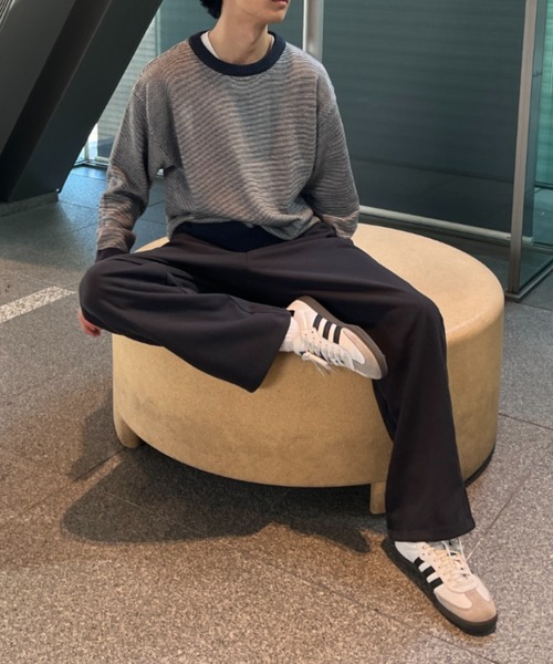 BROKEN BASE（ブロークンベース）の「ウールライク起毛パンツ（その他パンツ・メンズ・ブラウン/グレー・LARGE/MEDIUM）」の12枚目の写真