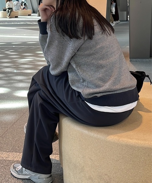 BROKEN BASE（ブロークンベース）の「ウールライク起毛パンツ（その他パンツ・メンズ・ブラウン/グレー・LARGE/MEDIUM）」の7枚目の写真