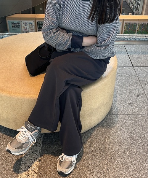 BROKEN BASE（ブロークンベース）の「ウールライク起毛パンツ（その他パンツ・メンズ・ブラウン/グレー・LARGE/MEDIUM）」の9枚目の写真