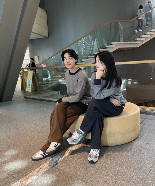 BROKEN BASE（ブロークンベース）の「ウールライク起毛パンツ（その他パンツ・メンズ・ブラウン/グレー・LARGE/MEDIUM）」の5枚目の写真