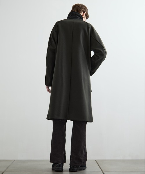 セール】Super140s メルトンハンティングコート / 保温 / 天然撥水