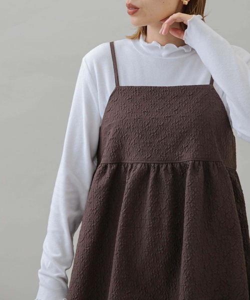 URBAN RESEARCH Sonny Label(アーバンリサーチサニーレーベル)の「インナーセットふくれJQキャミビスチェ(キャミソール・レディース・ブラック系その他/ブラウン系その他/ホワイト系その他・FREE)」の14枚目の写真