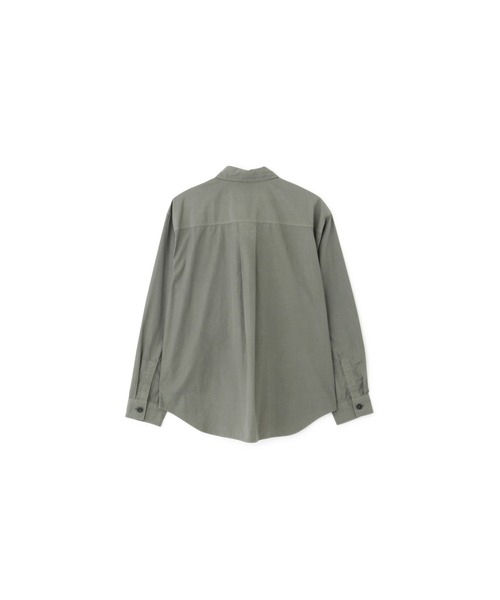 MHL.（エムエイチエル）の「COMPACT COTTON POPLIN（シャツ/ブラウス・メンズ・カーキ/オレンジ系その他3・MEDIUM/SMALL/LARGE）」の3枚目の写真