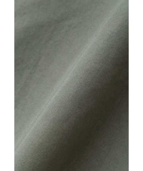 MHL.（エムエイチエル）の「COMPACT COTTON POPLIN（シャツ/ブラウス・メンズ・カーキ/オレンジ系その他3・MEDIUM/SMALL/LARGE）」の4枚目の写真