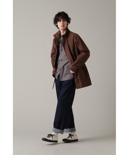 MHL.（エムエイチエル）の「COMPACT COTTON POPLIN（シャツ/ブラウス・メンズ・カーキ/オレンジ系その他3・MEDIUM/SMALL/LARGE）」の10枚目の写真