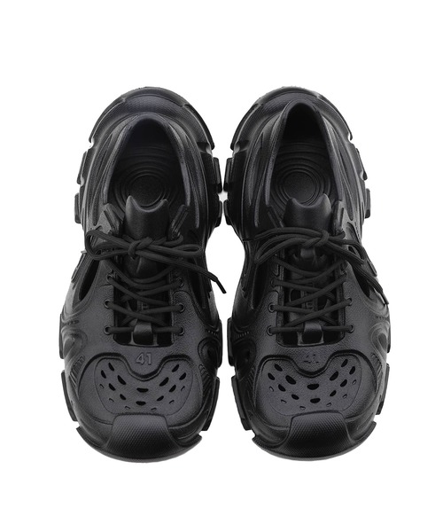 Theater code（シアターコード）の「▲big silhouette dad sneakers / ビッグ シルエット ダッド スニーカー（スニーカー・メンズ・ブラック・2/4/3）」の13枚目の写真