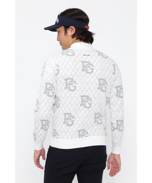 パーリーゲイツ　ハイネックニットプルオーバー PEARLY GATES】カシミヤタッチ ハイネックニットプルオーバー＜PG