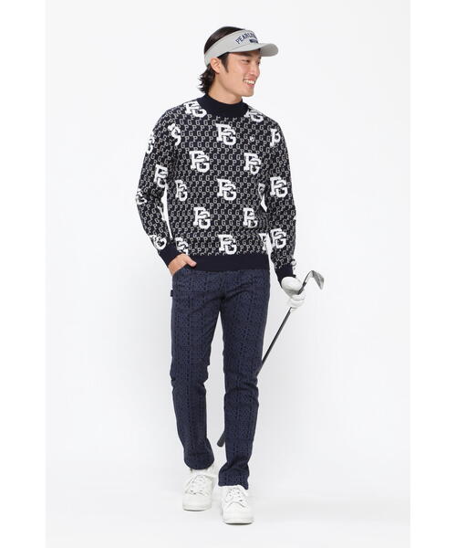 PEARLY GATES】カシミヤタッチ ハイネックニットプルオーバー＜PG