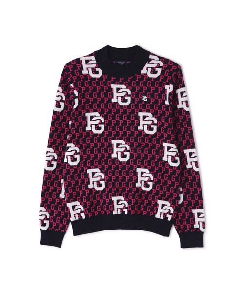 PEARLY GATES】カシミヤタッチ ハイネックニットプルオーバー＜PG