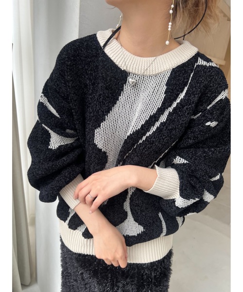 nuance mall knit（ニット/セーター）｜jumelle（ジュメロ）