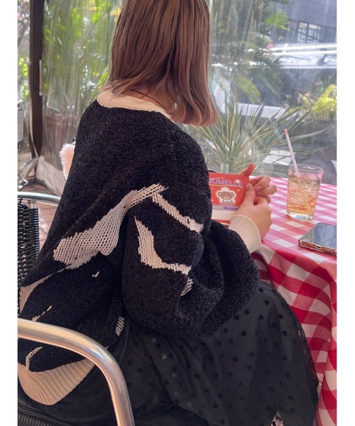 nuance mall knit（ニット/セーター）｜jumelle（ジュメロ）